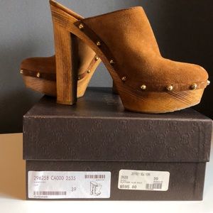 Gucci platform clog mule size 39